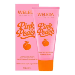 Creme para as mãos Weleda Pink Peach, 50 ml