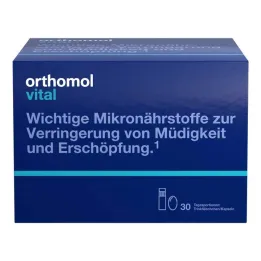 Pacote combinado de garrafas / cápsulas Orthomol Vital, 30 unidades