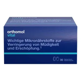 Pacote combinado de comprimidos/cápsulas Orthomol Vital, 30 unidades