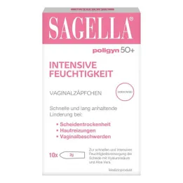 Sagella poligyn 50 + óvulo de hidratação intensiva, 10 unidades