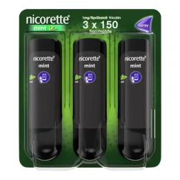 Nicorette Spray de menta 1 mg / spray, 3 unidades
