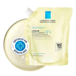 La Roche-Posay Lipikar óleo de banho e banho AP + , 400 ml