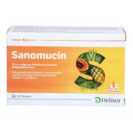 Comprimidos revestidos por película gastrorresistentes de Sanomucin (60 unidades)