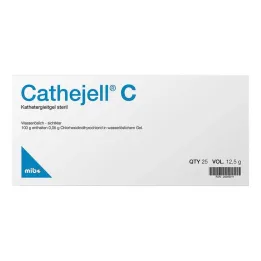 Lubrificante estéril Cathejell C Zhs 12,5 g, 25 unid