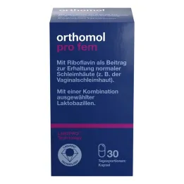 Cápsulas Orthomol pro fem, 30 unidades