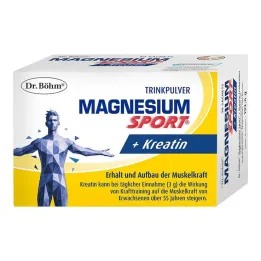Böhm Magnésio Sport + Grânulos de Creatina, 30 unidades