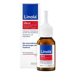 Linola Akut com prednisolona e ácido salicílico, 50 ml