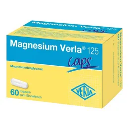 Magnésio Verla 125 Cápsulas, 60 unid