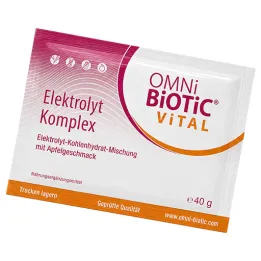 Saco completo de pó de maçã Omni Biotic Vital Electrolyte, 40 g